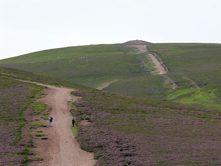 View of the Summit from the Half-Way Point