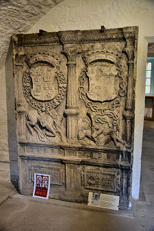 Armourial Plaque in Vault