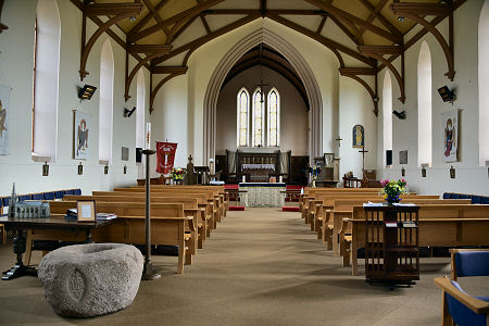 The Interior, Looking Towards the Altar