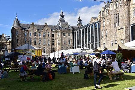 The Book Festival in Full Swing