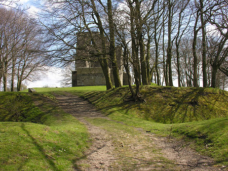 The Approach to the Western End of the Castle