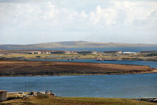 Flotta Seen from Hoy