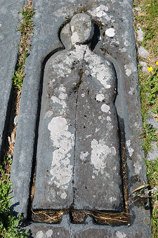 Grave of a Priest in the Churchyard