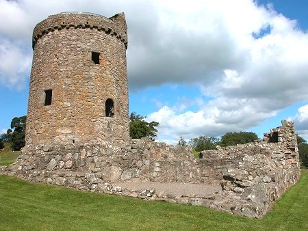 Orchardton Tower from the South