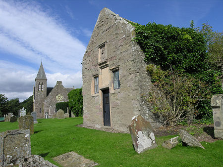 The Charteris Aisle with the Disused Parish Church Beyond