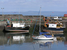 Boats in Port Seton Harbour