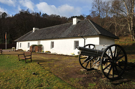 The Clan Cameron Museum and WW1 Artillery Piece