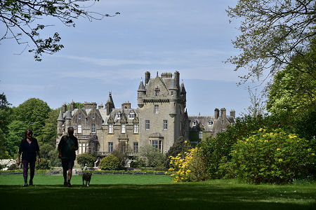 Lochinch Castle from the Gardens