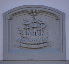 Crest on Building