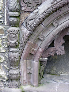 Left Side of the Tomb