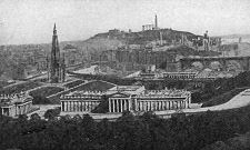 Edinburgh from the Castle