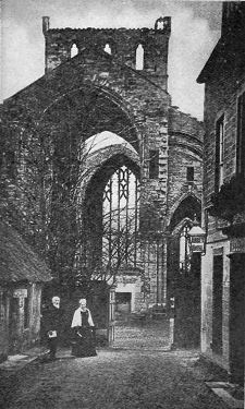 The Entrance to Melrose Abbey