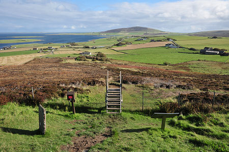 The View from the Cairn Entrance