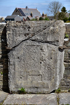 Grave Slab on Display