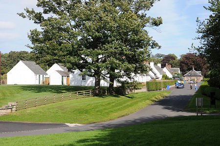 Etal Village seen from Etal Castle